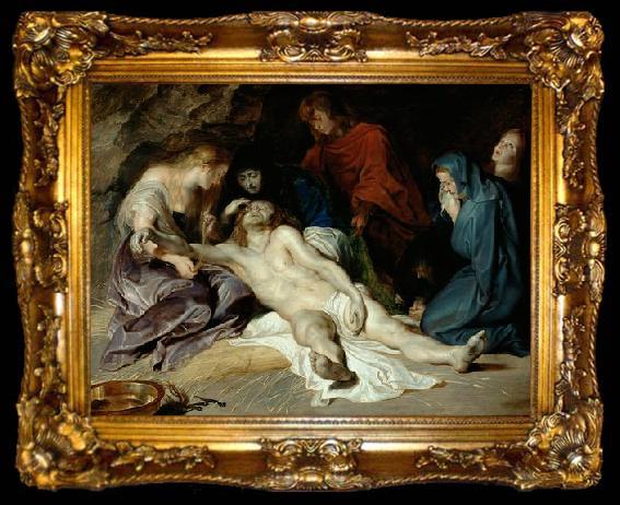 framed  Peter Paul Rubens Mourning over Christ by Mary and John, ta009-2